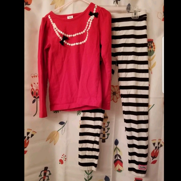 Gymboree Olivia Collection 2 Piece Outfit. - Picture 1 of 5